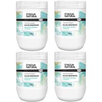 Kit 4 Unidades Creme De Massagem Algas Marinhas 650g Dagua Natural Celulite