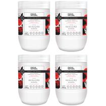 Kit 4 Unidades Creme Massagem Pimenta Negra Redutor Medidas E Celulite 650g D'Agua Natural Kit 4 Unidades Creme Massagem Pimenta Negra Redutor Medidas E Celulite 650g D'Agua Natural