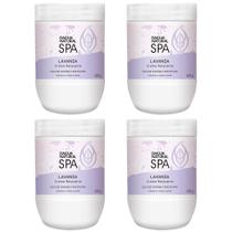 Kit 4 Unidades Creme Relaxante Dagua Natural Spa Lavanda Óleo de Copaíba e Passiflora 650g Hidrata e Relaxa a Pele