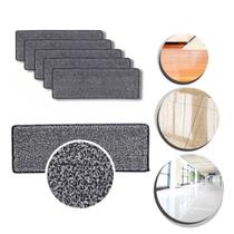 Kit 4 Unidades de Refil Flat Mop Kit Esfregão Vassoura Mágica