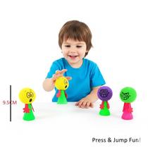 Kit 4 Unidades Emoji Pula-Pula Mola Boneco Saltitante Brinquedo Sensorial Kids Atividade Divertida Kit 4 Unidades Emoji Pula-Pula Mola Boneco Saltitante Brinquedo Sensorial Kids Atividade Divertida