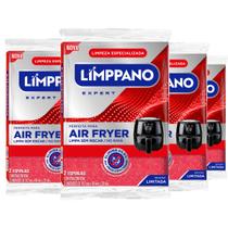 Kit 4 unidades Esponja Antiaderente Limppano Air Fryer