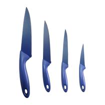 Kit 4 Unidades Facas Faquinha Cozinha Utensílios