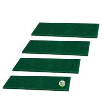 Kit 4 Unidades Fibra de Limpeza Geral Multiuso Verde 10 cm x 23 cm British Para Azulejos Pisos Panelas Bordas de Piscina Kit 4 Unidades Fibra de Limpeza Geral Multiuso Verde 10 cm x 23 cm British Para Azulejos Pisos Panelas Bordas de Piscina