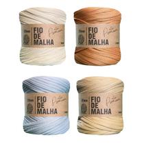 Kit 4 Unidades Fio de Malha Croche Premium