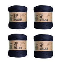 Kit 4 Unidades Fio de Malha Croche Premium