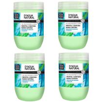 Kit 4 Unidades Gel Redutor para o Corpo Dagua Natural Mentol Cânfora Nano Cafeína 750g
