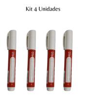 Kit 4 Unidades Giz Líquido Recarregavel WIN PAPER