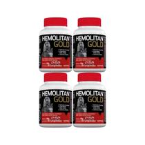 Kit 4 unidades - hemolitan gold 30 comprimidos