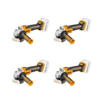 Kit 4 unidades - ingco esmerilhadeira angular brushless 4.1/2" a bateria 20v (com 2 baterias)