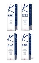 Kit 4 unidades K-sex Lubrificante íntimo gel 50g