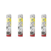 Kit 4 Unidades Limpa Estofados Carro e Sofá Spray Zip My Place 300ml