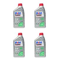 Kit 4 Unidades Óleo Motor Mobil Super 5W30 SP Dexos 1 Sintético 1L Kit 4 Unidades Óleo Motor Mobil Super 5W30 SP Dexos 1 Sintético 1L