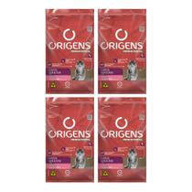 Kit 4 unidades - origens ração gatos castrados sênior salmão 3kg Kit 4 unidades - origens ração gatos castrados sênior salmão 3kg