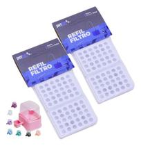 Kit 4 Unidades Refil Filtro Para Bebedouros 2,3l Petlon Cães E Gatos Bebedouro Pelos Longos