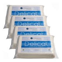Kit 4 Unidades Travesseiro Almofada Adaptável Macio Espuma Delicat Antialérgico Antiácaro Kit 4 Unidades Travesseiro Almofada Adaptável Macio Espuma Delicat Antialérgico Antiácaro