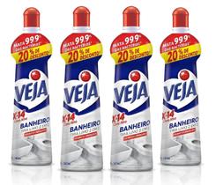 Kit 4 Unidades Veja X14 Tira Limo Cloro Ativo 500ml Squeeze Kit 4 Unidades Veja X14 Tira Limo Cloro Ativo 500ml Squeeze