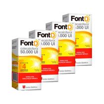 Kit 4 unidades - Vitamina D 50.000 UI c/ 4 cápsulas Kit 4 unidades - Vitamina D 50.000 UI c/ 4 cápsulas