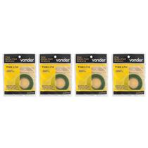 Kit 4 Unidades - Vonder Fita Dupla Face Acrílica 09mmX2m