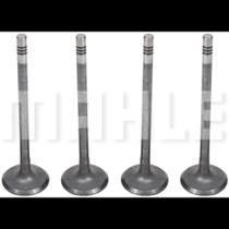 Kit 4 Válvula escape Chevrolet Onix 2012 a 2023 Metal Leve