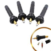 Kit 4 Valvula + Nucleo Pneu Sensor Tpms Hyundai Creta