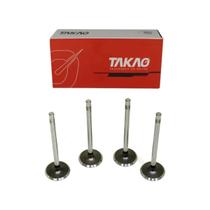Kit 4 Válvulas Admissão E Escape Takao Gol 1.0 8v 2002/2018 Kit 4 Válvulas Admissão E Escape Takao Gol 1.0 8v 2002/2018