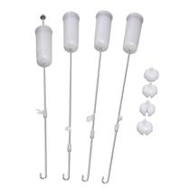 Kit 4 Varas Suspensão Lavadora 15K Brastemp Consul W10807957 - Whirlpool