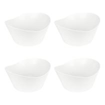 Kit 4 Vasilhas Versátil Multiuso Para Saladas Pipoca 3,5l