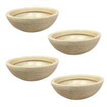 Kit 4 Vasos Bacias Decorativas De Polietileno Para Plantas E Flores 32cm Kit 4 Vasos Bacias Decorativas De Polietileno Para Plantas E Flores 32cm