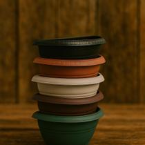 Kit 4 Vasos de Parede de 3,400 Litros Bem Reforçados Kit 4 Vasos de Parede de 3,400 Litros Bem Reforçados