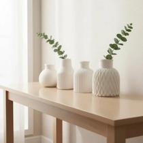 Kit 4 Vasos Decorativo para Sala Bandeja Vasos Kit 4 Vasos Decorativo para Sala Bandeja Vasos