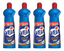 Kit 4 Veja Gold Multiuso Tradicional 500ml