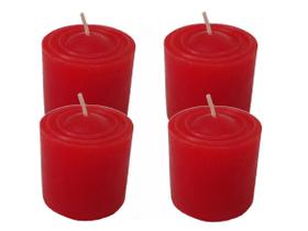 Kit 4 Velas Aromática Com Aroma De Pitanga (perfume Seu Lar Kit 4 Velas Aromática Com Aroma De Pitanga (perfume Seu Lar