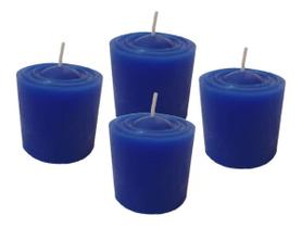Kit 4 Velas Aromáticas Com Aroma Alecrim (perfume Seu Lar)