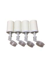 Kit 4 Velas Filtro Barro + 4 Boias Anti-Transbordantes