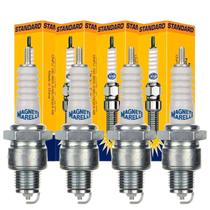 Kit 4 Velas Ignição Gol Saveiro Fusca Kombi Marelli Original