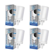 KIT 4 Velas Para Filtro de Barro Carvão Ativado Elimina Odores