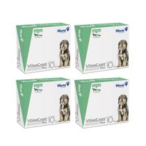 Kit 4 VermiCanis Plus Para Vermes em Cães 10kg C/4 World