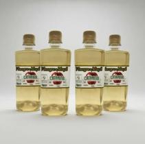 Kit 4 Vinagre De Maçã 100 Orgânico 600ml 0,99 De Acidez Catarina
