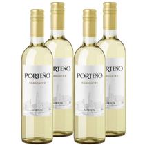 Kit 4 Vinho Branco Argentino Norton Porteno Torrontés 750ml