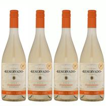 Kit 4 Vinho Branco Chardonnay Marcus James 750ml Vinicula Aurora