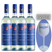 Kit 4 Vinho Branco Português Casal Garcia 750ml