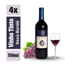 Kit 4 Vinho Tinto Cave D Marc Bordô Seco Marcon 750ml Kit 4 Vinho Tinto Cave D Marc Bordô Seco Marcon 750ml