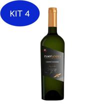 Kit 4 Vinho Tinto Paso De Los Andes Cabernet Sauvignon 750Ml