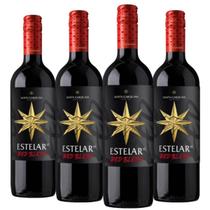 Kit 4 Vinho Tinto Santa Carolina Estelar 57 Red Blend 750ml