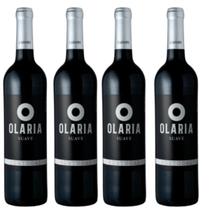 Kit 4 Vinho Tinto Suave Português Carmim Olaria 750ml