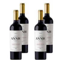 Kit 4 Vinhos Annie Special Reserve Cabernet Sauvignon Tinto Chile 750ml