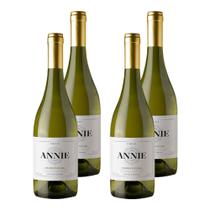 Kit 4 Vinhos Annie Special Reserve Chardonnay Branco Chile 750ml