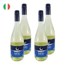 Kit 4 Vinhos Bacio Della Luna Piemonte Frisante Branco Itália 750ml Kit 4 Vinhos Bacio Della Luna Piemonte Frisante Branco Itália 750ml