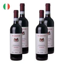 Kit 4 Vinhos Barbera La Quercia Tinto Itália 750ml